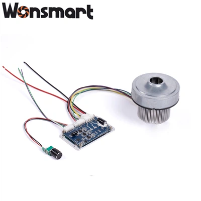 Ventilador de CC sense escombretes d'alta velocitat de 24 V CC per a un flux d'aire eficient i una pressió d'aire alta